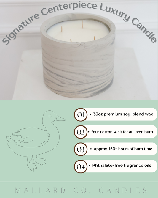 Signature Centerpiece Candle