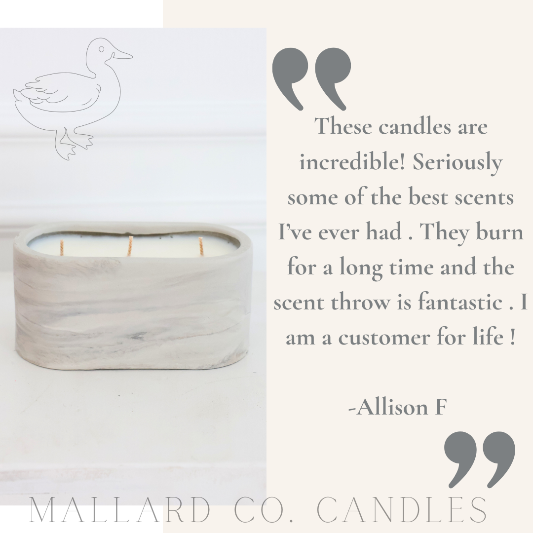 Triple-Wick Luxury Candle