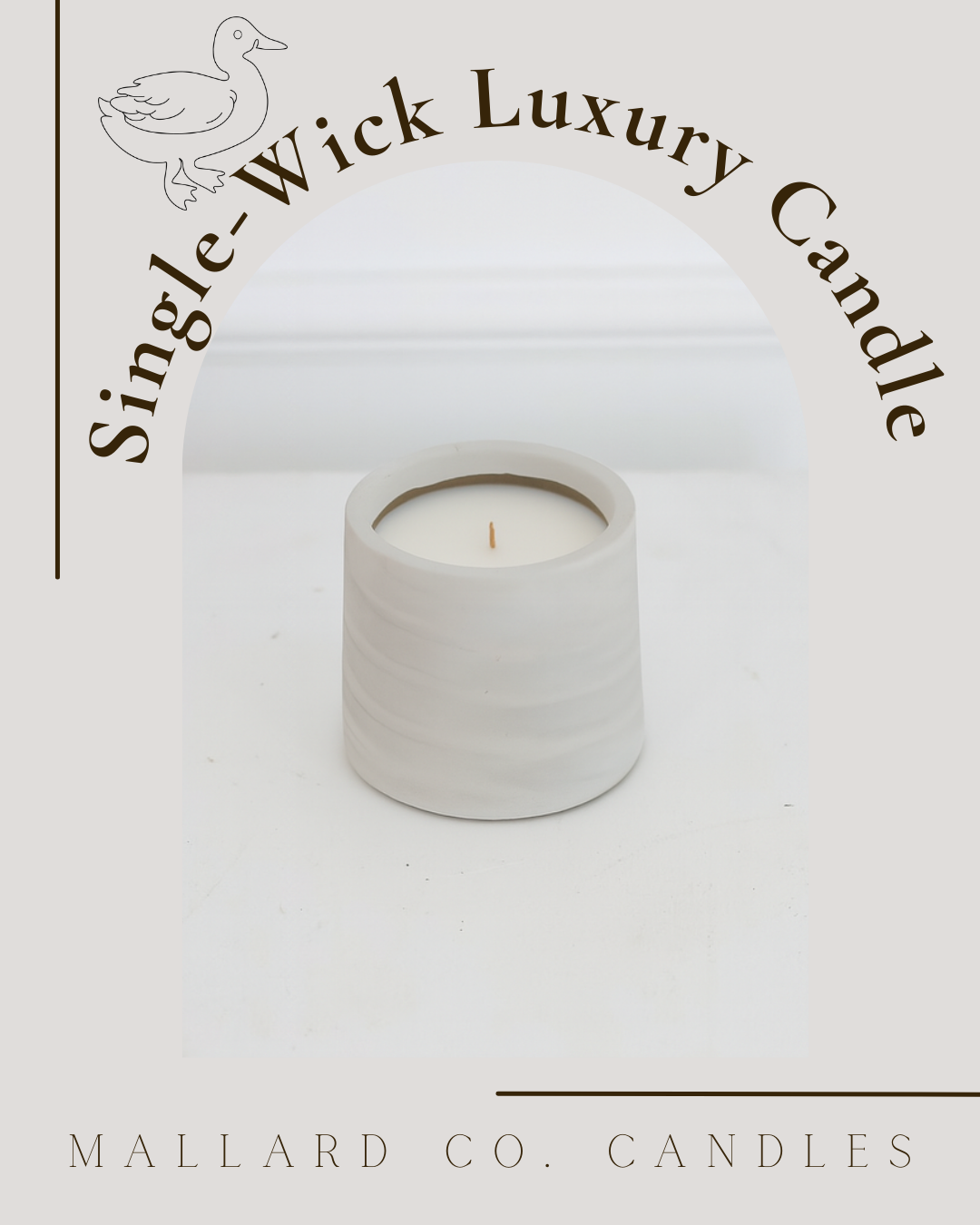 Single-Wick Luxury Candle