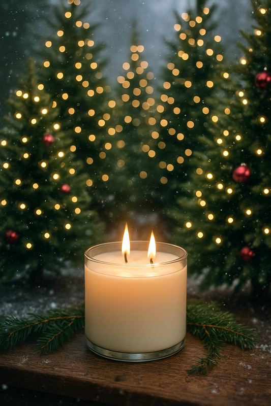 Holiday Glass Candles