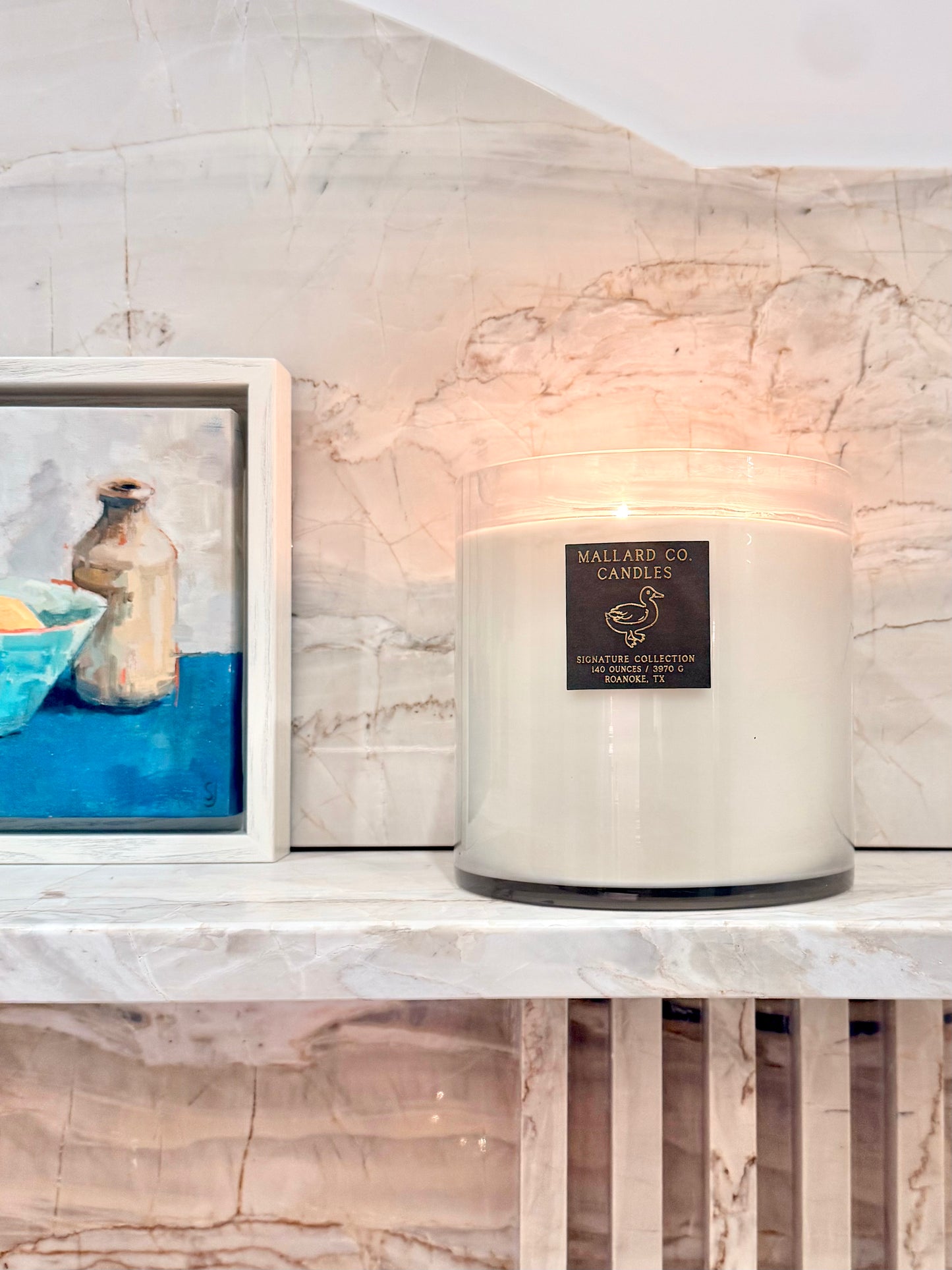 The Grand Glass Candle
